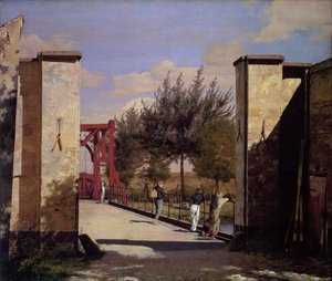The North Gate of the Citadel by Christen Schjellerup Kobke