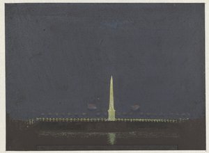The Illumination on the High Lock on the Occasion of the Birth of the Young Prince (Diary, May 2) by Christiaan Andriessen