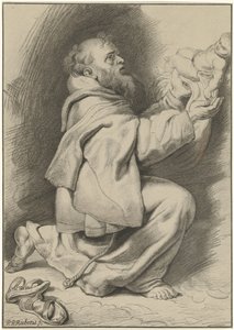 Saint Francis of Assisi Receives the Christ Child from Mary
