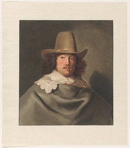 Portrait of Abraham Velters (1603-1690) by Christiaan Kramm