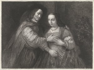 Portrait of a Couple as Old Testament Figures, Called 