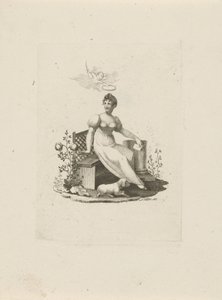 Woman Sitting on a Bench