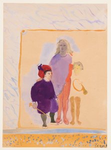 Three characters by Christian Bérard