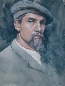 Self Portrait by Christian Eriksen Skredsvig