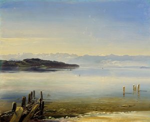 Lake Starnberg by Christian Ernst Bernhard Morgenstern