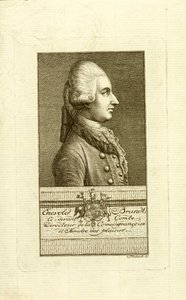Portrait of Count Enevold Brandt by Christian Friedrich Fritzsch