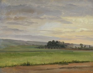 A Cornfield near Dresden, 1833 by Christian Friedrich Gille