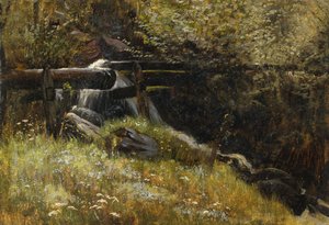 Stream in May by Christian Friedrich Gille