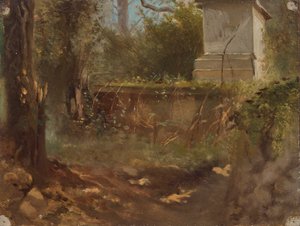 Johannis Cemetery in Dresden by Christian Friedrich Gille