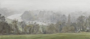 In a Mist (Silver) - Thames from Richmond Hill, Mists, 2015