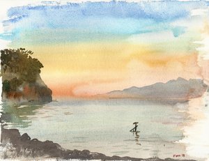 Rose Ionian Sea by Christian Furr