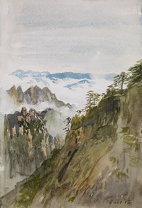 Yellow Mountain Pines, Huangshan, 2015
