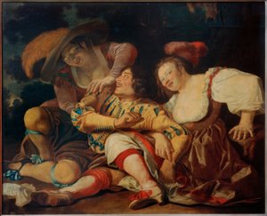 The Prodigal Son Among the Harlots by Christian Gillisz. van Couwenbergh