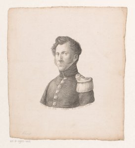 Portrait of Arnold Willem de Bruin by Christian Heinrich Gottlieb Steuerwald