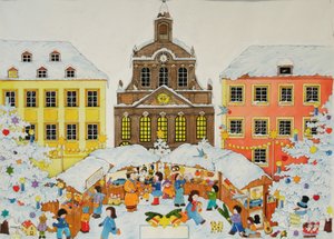 Christmas Market by Christian Kaempf