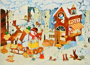 Postoffice-Christmas by Christian Kaempf