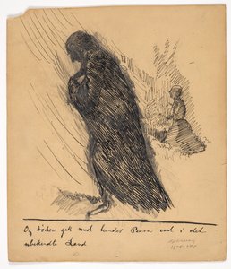 Illustration Draft for The Story of a Mother by Christian Kongstad Petersen