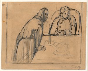 The Soldier Visits His Old Mother