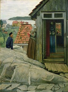 From the coast by Christian Krohg