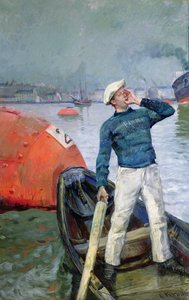 Haul In by Christian Krohg