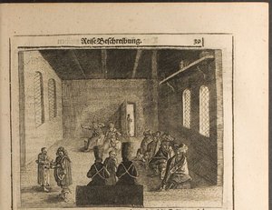 Ambassadorial Prikaz Posolsky Prikaz in Muscovy Illustration from Travels to the Great Duke of M