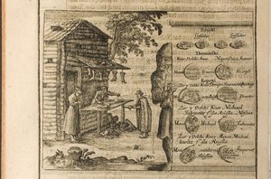 Money and Trade in Muscovy Illustration from Travels to the Great Duke of Muscovy and the King of