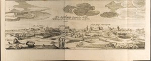 Narva Illustration from Travels to the Great Duke of Muscovy and the King of Persia by Adam Olear