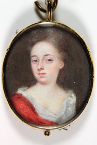 A Lady, probably Lady Dorothy Savile, Countess of Burlington by Christian Richter