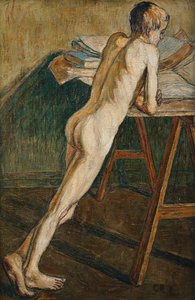 Naked Boy Standing