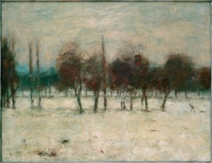 Fruit Trees in the Snow
