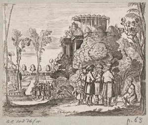 Illustration to Adam Olearius, 
