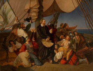 Columbus Discovers the Shores of America, 1846
