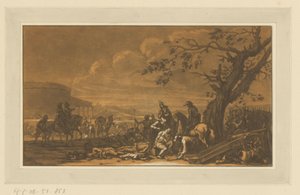 Caring for the Wounded After the Battle by Christian Rugendas