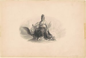 Design for an Emblem of the United States of America by Christian Schussele