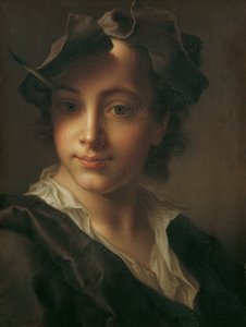 Portrait of a Boy by Christian Seybold