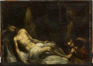 The Baptism of the Eunuch by Christian Wilhelm Ernst Dietrich