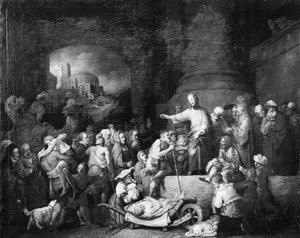Christ Healing the Sick, 1742