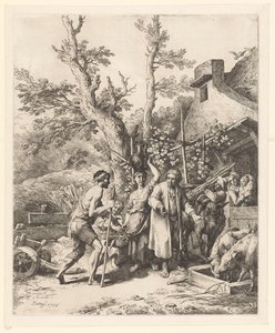 Parable of the Prodigal Son; The Prodigal Son Asks a Farmer for Work