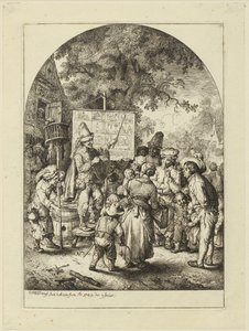 Rat Poison Seller by Christian Wilhelm Ernst Dietrich