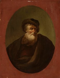 Old Man Looking Right by Christian Wilhelm Ernst Dietrich
