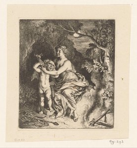 Venus Tying Amor