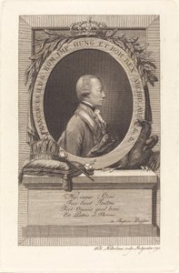 Francis II, Holy Roman Emperor by Christian Wilhelm Ketterlinus