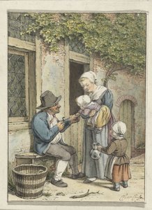 Peasant Chat by Christina Chalon