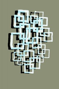 Abstract Floating Squares