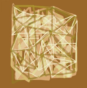 Abstract Geometric Lines by Christina Sillen