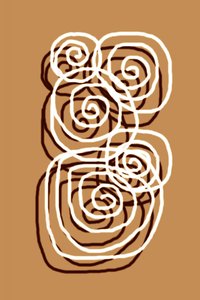 Curling Abstract Swirls by Christina Sillen