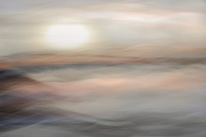 Dreamy Pastel Horizon by Christina Sillen