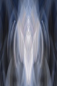Ethereal Blue Flow by Christina Sillen