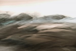 Ethereal Mountain Landscape