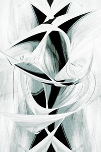 Flowing Abstract Forms by Christina Sillen